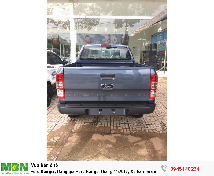 Ford Ranger, Bảng giá Ford Ranger tháng 11/2017, Xe bán tải đột ngọt tăng giá.
