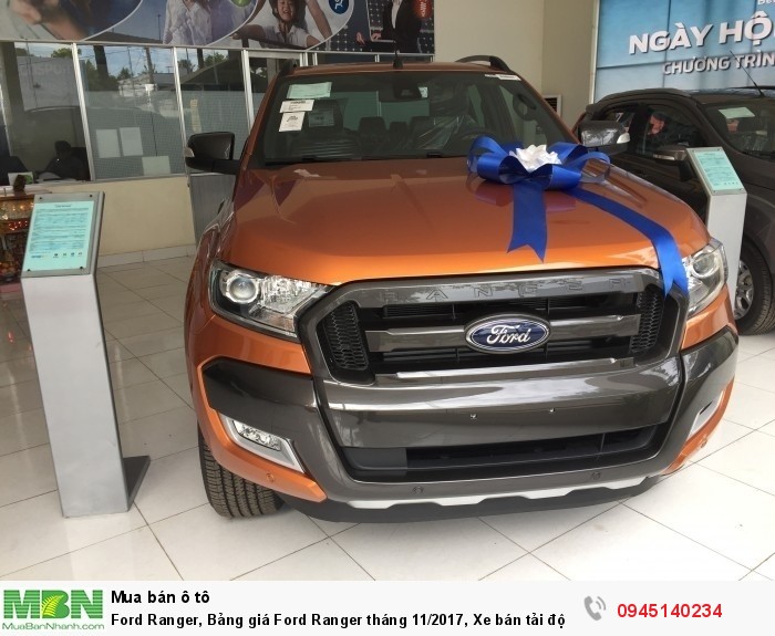 Ford Ranger, Bảng giá Ford Ranger tháng 11/2017, Xe bán tải đột ngọt tăng giá.