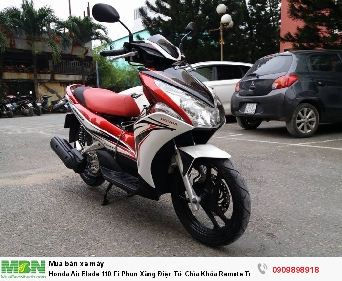 Honda Air Blade 110 Fi Phun Xăng Điện Tử Chìa Khóa Remote Tuyệt Đẹp