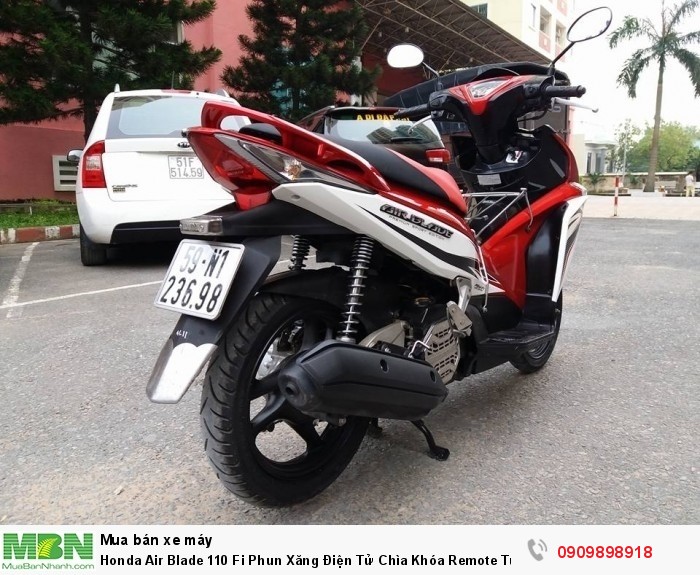 Honda Air Blade 110 Fi Phun Xăng Điện Tử Chìa Khóa Remote Tuyệt Đẹp