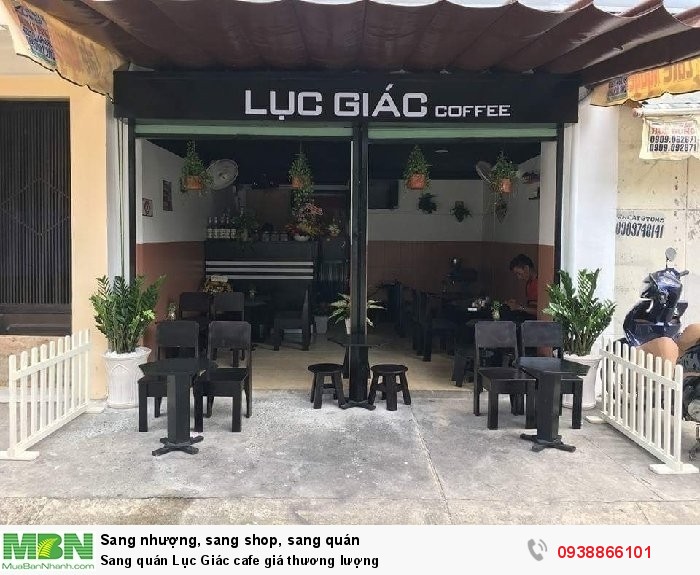 Sang quán Lục Giác cafe giá thương lượng