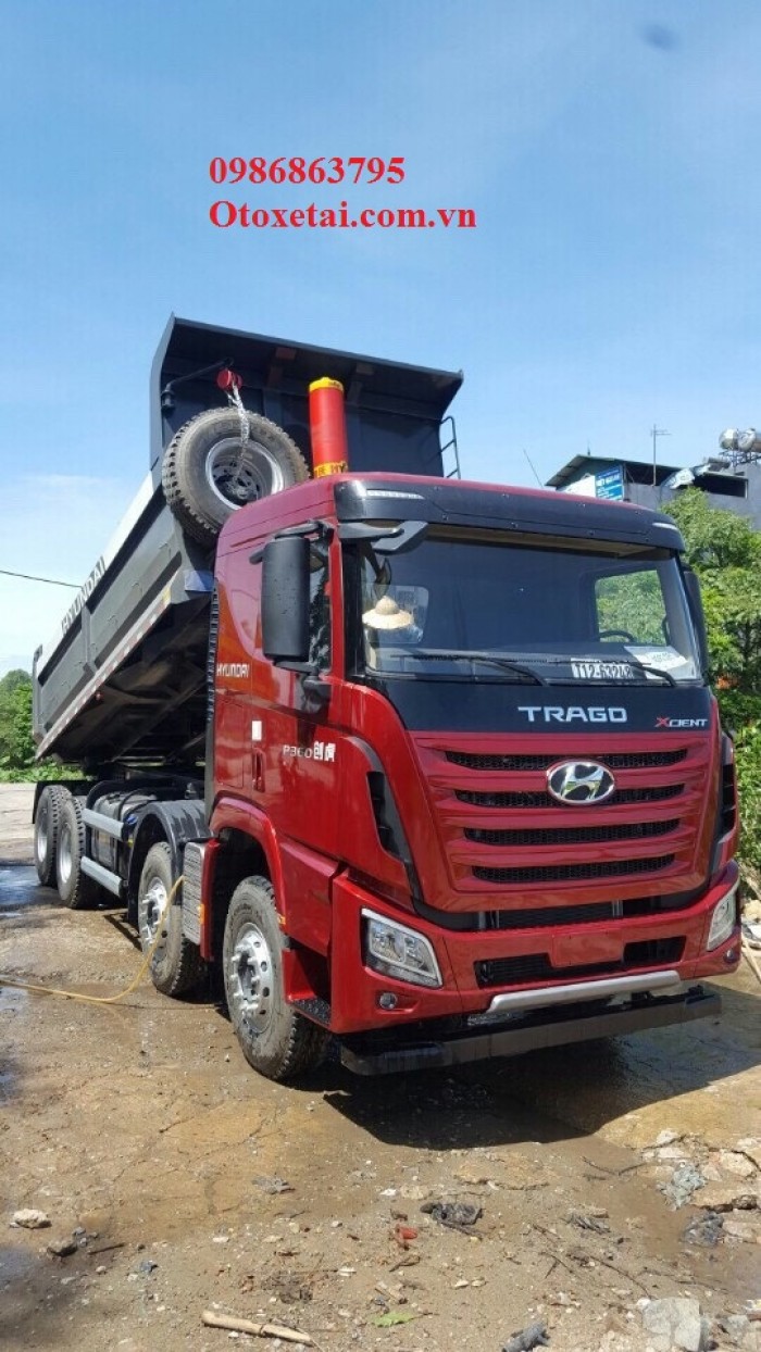 xe ben hyundai trago xcient