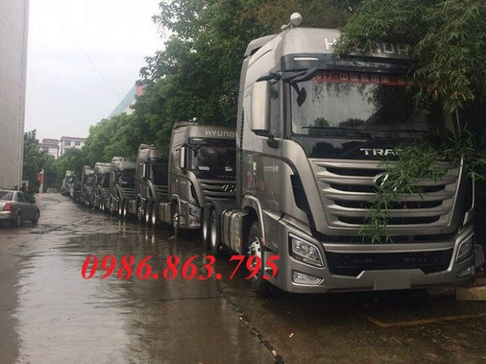 xe đầu kéo hyundai trago xcient 440 bản đủ