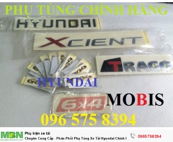 Chuyên Cung Cấp - Phân Phối Phụ Tùng Xe Tải Hyundai Chính Hãng