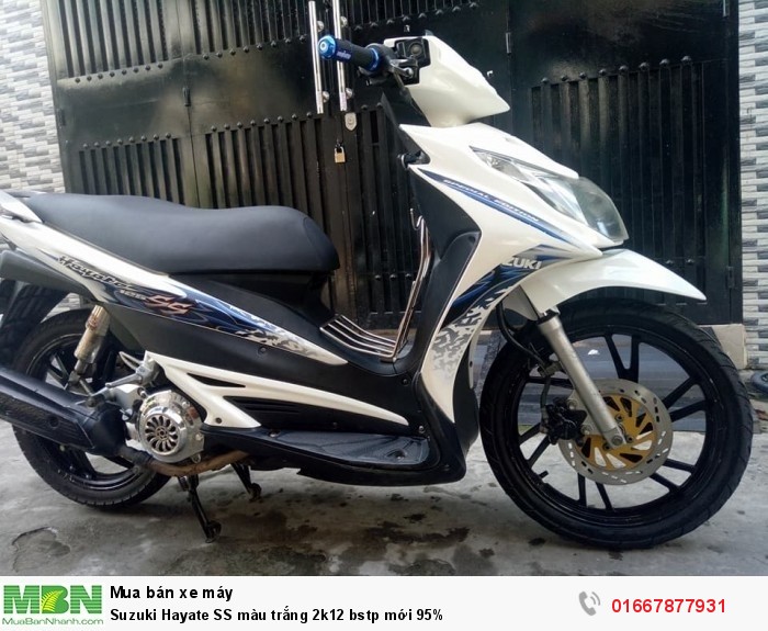 Suzuki Hayate SS màu trắng 2k12 bstp mới 95%
