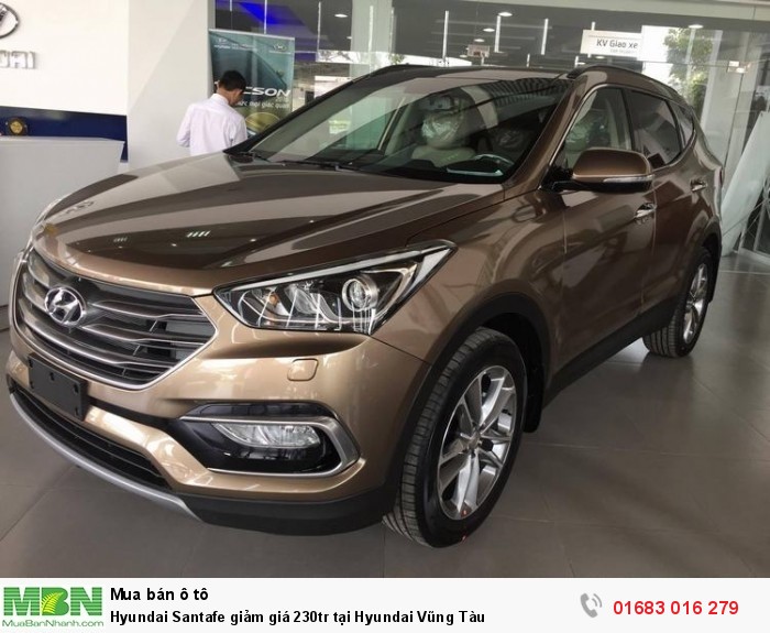 Hyundai Santafe giảm giá 230tr tại Hyundai Vũng Tàu