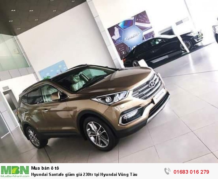 Hyundai Santafe giảm giá 230tr tại Hyundai Vũng Tàu