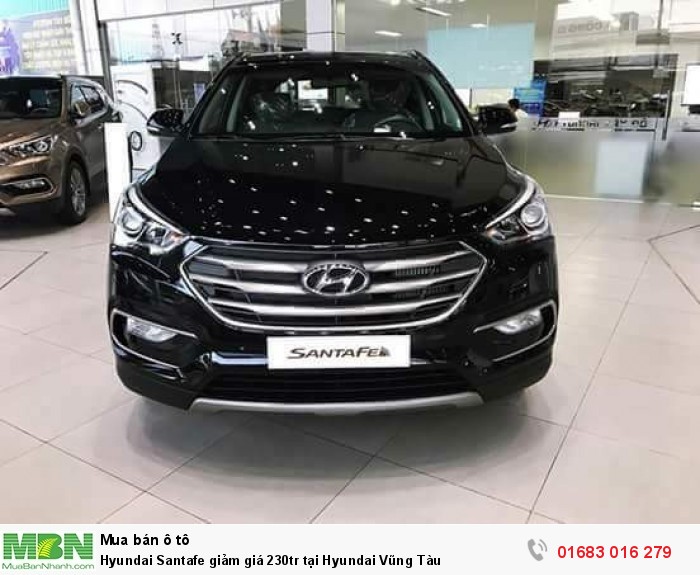 Hyundai Santafe giảm giá 230tr tại Hyundai Vũng Tàu