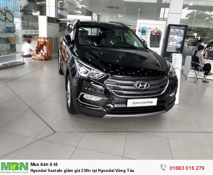 Hyundai Santafe giảm giá 230tr tại Hyundai Vũng Tàu