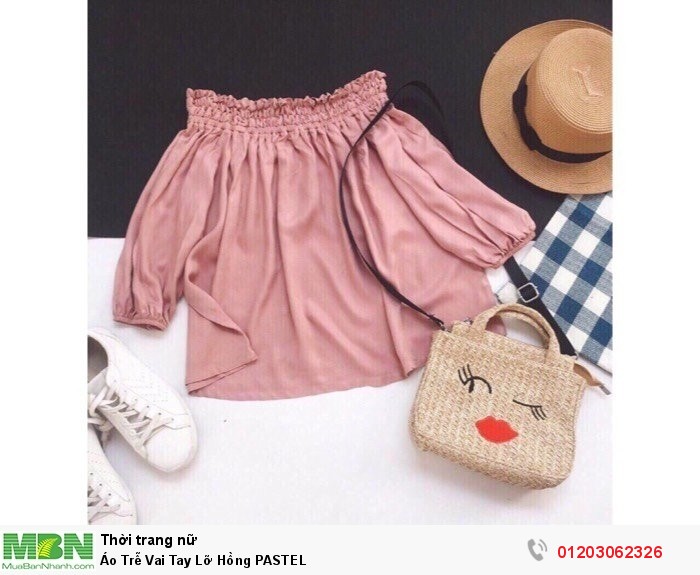 Cho Thuê Váy Maxi Trễ Vai Hoa Nhiều Màu Hồng | Tiệm Nhà Bông