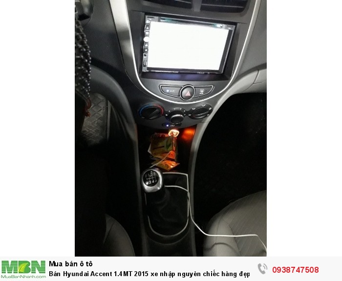 Bán Hyundai Accent 1.4MT 2015 xe nhập nguyên chiếc hàng đẹp