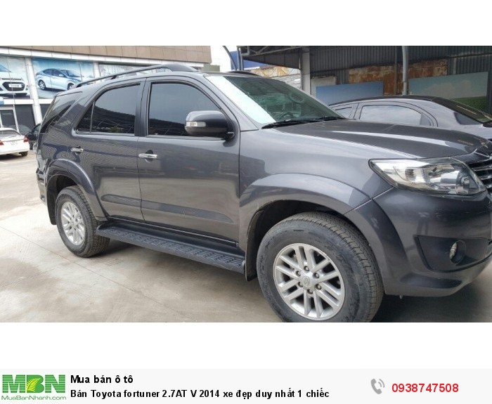 Bán Toyota fortuner 2.7AT V 2014 xe đẹp duy nhất 1 chiếc