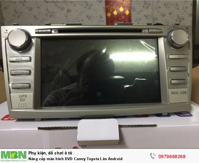 Nâng cấp màn hình DVD Camry Toyota Lên Android