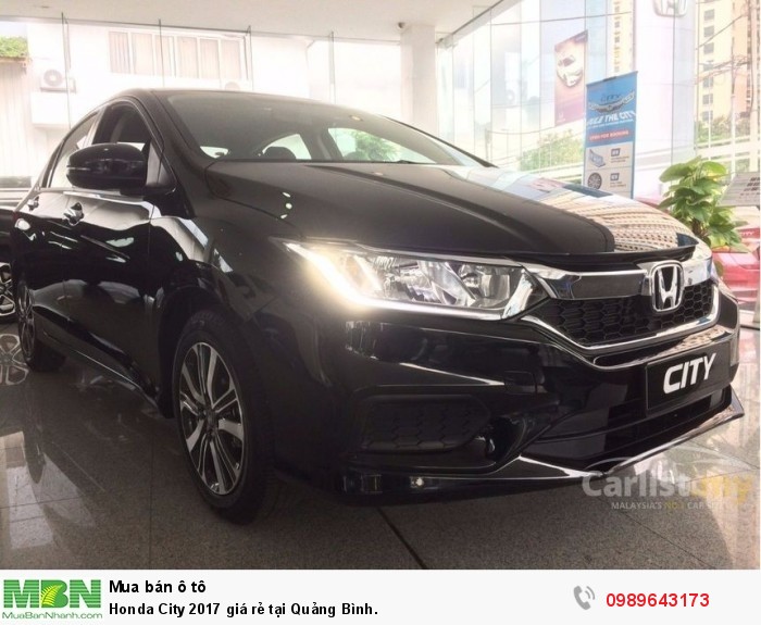 Honda City 2017 giá rẻ tại Quảng Bình.