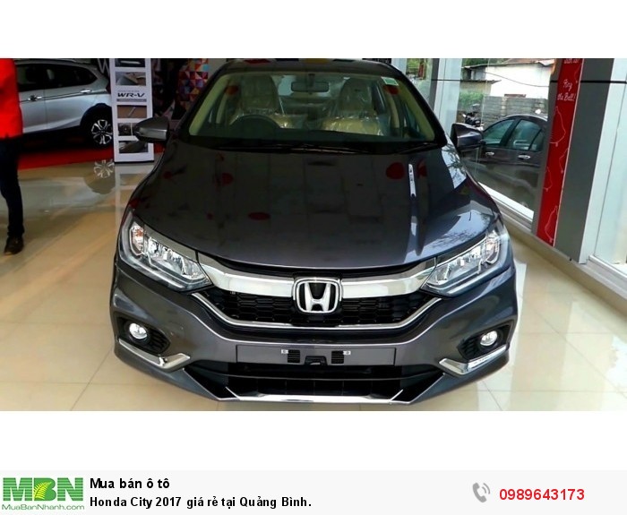 Honda City 2017 giá rẻ tại Quảng Bình.