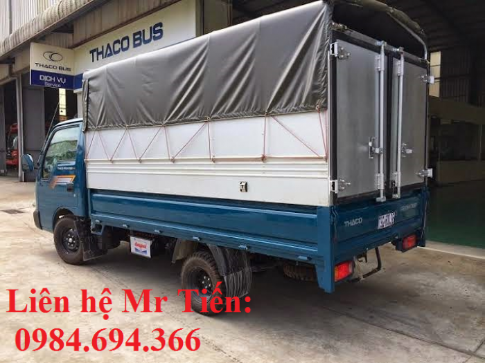 Xe tải Kia 1,25 tấn 1,4 tấn 1,9 tấn và 2,4 tấn Thaco Trường Hải đầy đủ các loại thùng giá ưu đãi