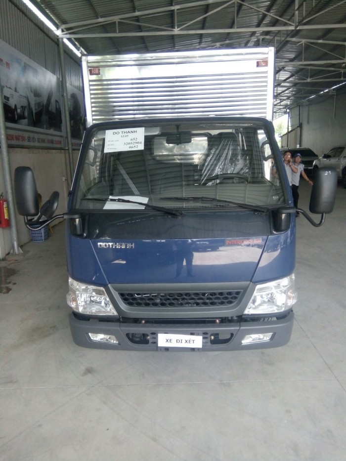 Xe Tải Dothanh 2 Tấn 4 Thùng Mui Bạt Động Cơ Isuzu 2017/ Huyndai Quốc Việt/ Dothanh Iz49