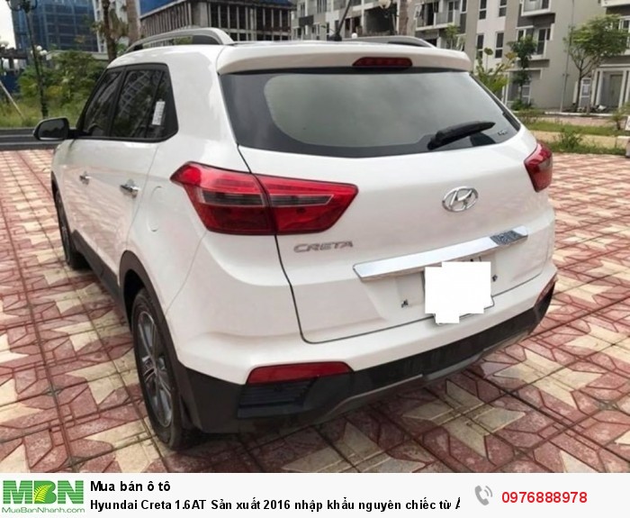 Hyundai Creta 1.6AT Sản xuất 2016 nhập khẩu nguyên chiếc từ Ấn Độ