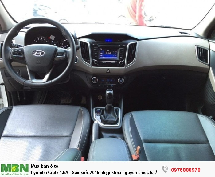 Hyundai Creta 1.6AT Sản xuất 2016 nhập khẩu nguyên chiếc từ Ấn Độ