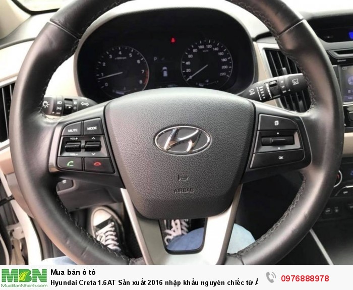 Hyundai Creta 1.6AT Sản xuất 2016 nhập khẩu nguyên chiếc từ Ấn Độ