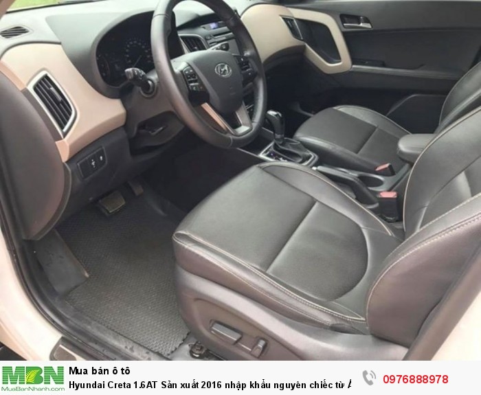 Hyundai Creta 1.6AT Sản xuất 2016 nhập khẩu nguyên chiếc từ Ấn Độ