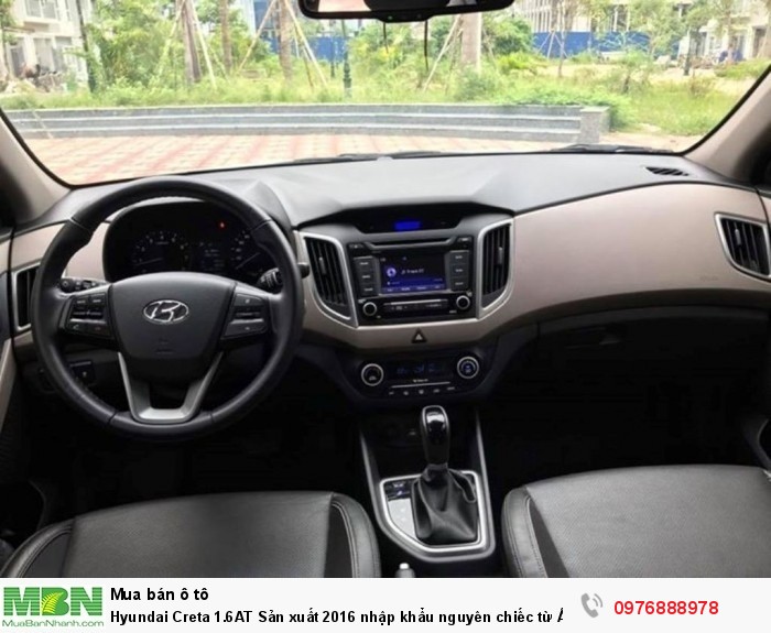 Hyundai Creta 1.6AT Sản xuất 2016 nhập khẩu nguyên chiếc từ Ấn Độ