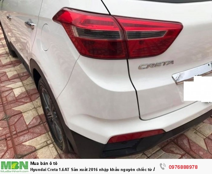 Hyundai Creta 1.6AT Sản xuất 2016 nhập khẩu nguyên chiếc từ Ấn Độ