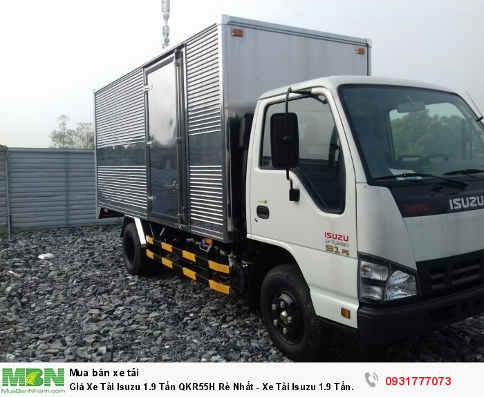 Giá Xe Tải Isuzu 1.9 Tấn QKR55H Rẻ Nhất - Xe Tải Isuzu 1.9 Tấn QKR55H Trả Góp