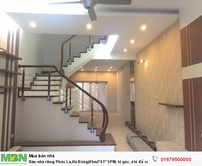 Bán nhà riêng Phúc La,Hà Đông(45m2*4T* 5PN) lô góc, ôtô đỗ cửa, dọn về ở ngay, giá 3.78 tỷ