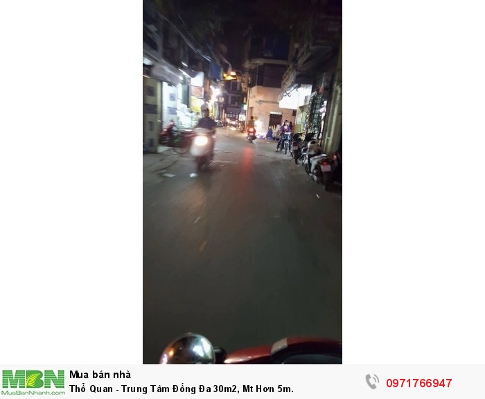 Thổ Quan - Trung Tâm Đống Đa 30m2, Mt Hơn 5m.