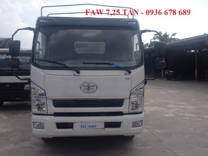 Bán xe faw 7,25 tấn thùng dài 6m3,máy khỏe cầu to,cabin Isuzu hiện đại