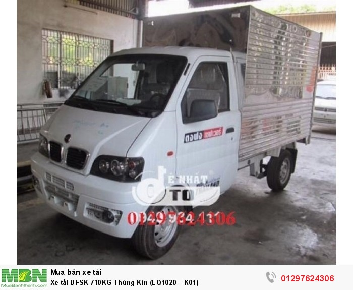 Xe tải DFSK 710KG Thùng Kín (EQ1020 – K01)