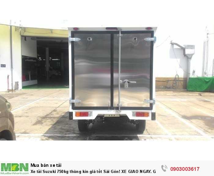 Xe tải Suzuki 750kg thùng kín giá tốt Sài Gòn! XE GIAO NGAY. Gọi: 0903.003.617