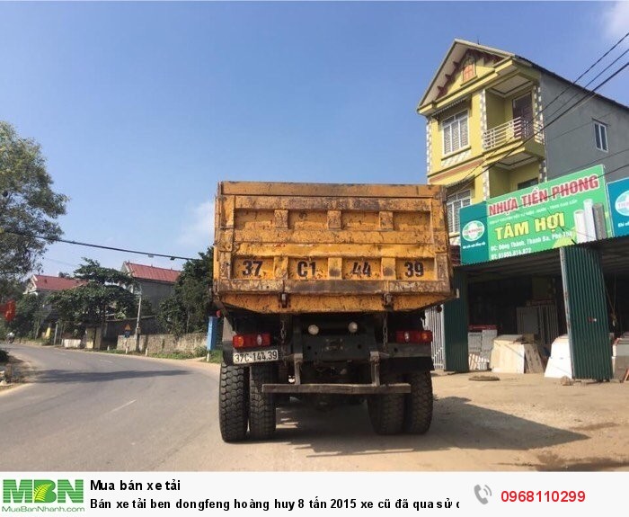 Chuyên bán xe DONGFENG trả góp xe tải ben DONGFENG 1 cầu 2 cầu xe  DONGFENG 8T 96T 17T9