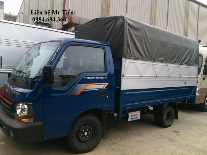 Thaco tải Kia 1,25 tấn đủ các loại thùng bạt, kín liên hệ để có giá ưu đãi, hỗ trợ trả góp
