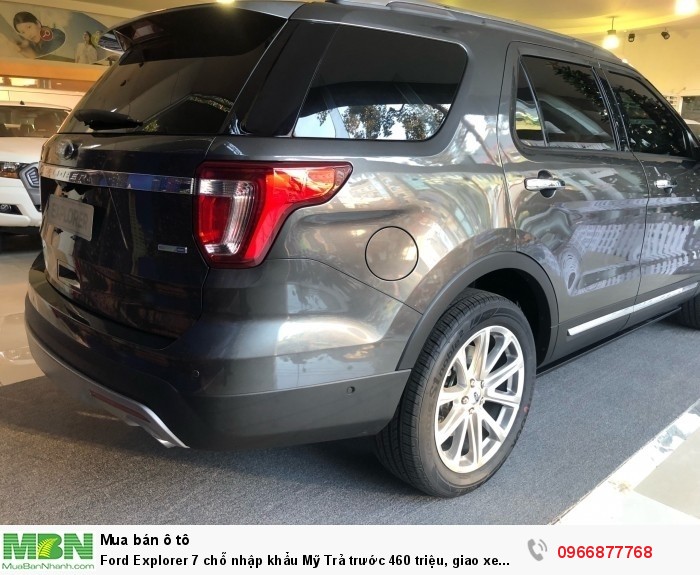 Ford Explorer 7 chỗ nhập khẩu Mỹ Trả trước 460 triệu, giao xe ngay!