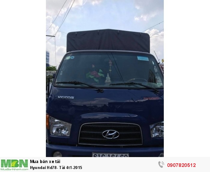 Hyundai Hd78- Tải 4t1-2015