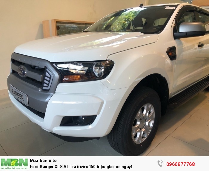 Ford Ranger XLS AT Trả trước 150 triệu giao xe ngay tại Gia Định Ford