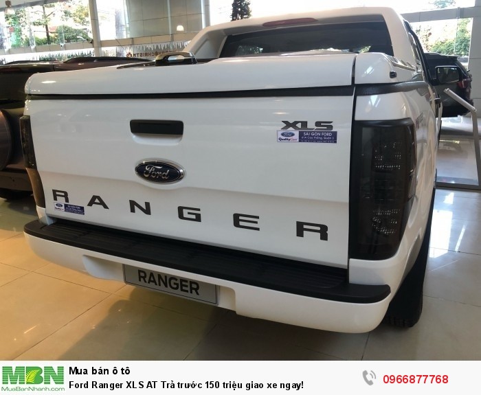 Ford Ranger XLS AT Trả trước 150 triệu giao xe ngay tại Gia Định Ford