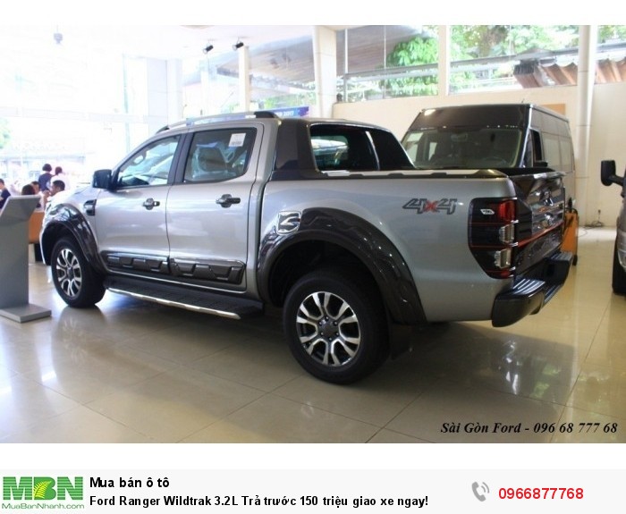 Ford Ranger Wildtrak 2.0L Trả trước 150 triệu giao xe ngay!