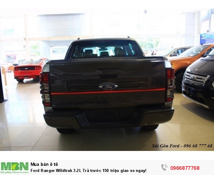 Ford Ranger Wildtrak 2.0L Trả trước 150 triệu giao xe ngay!