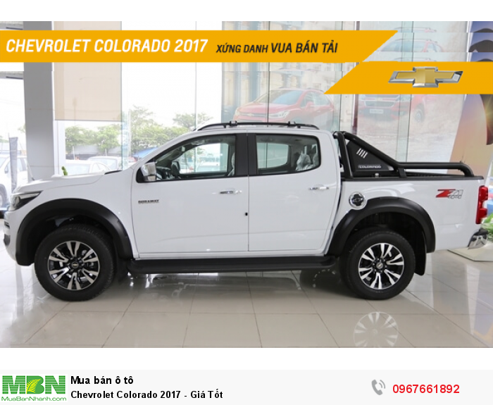 Chevrolet Colorado 2017 - Giá Tốt