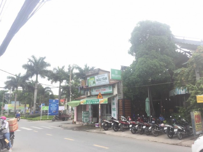 Cho thuê nhà mặt tiền trệt + sân vường đường Nguyễn Duy Trinh, Quận 2.