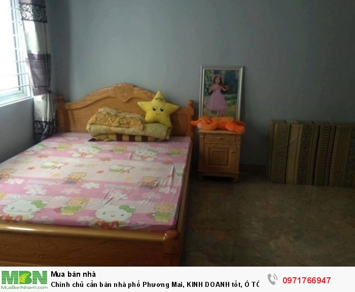Chính chủ cần bán nhà phố Phương Mai, KINH DOANH tốt, Ô TÔ đỗ cửa, 30m2 x 3T