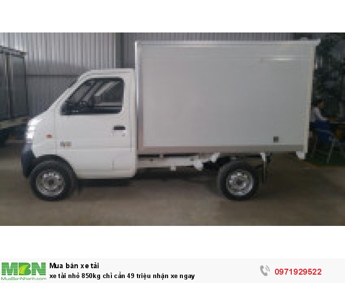 xe tải nhỏ 850kg chỉ cần 49 triệu nhận  xe ngay