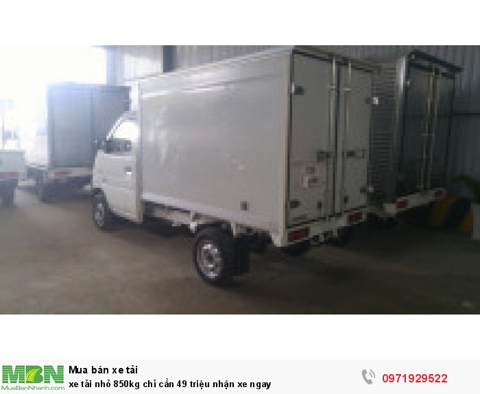 xe tải nhỏ 850kg chỉ cần 49 triệu nhận  xe ngay