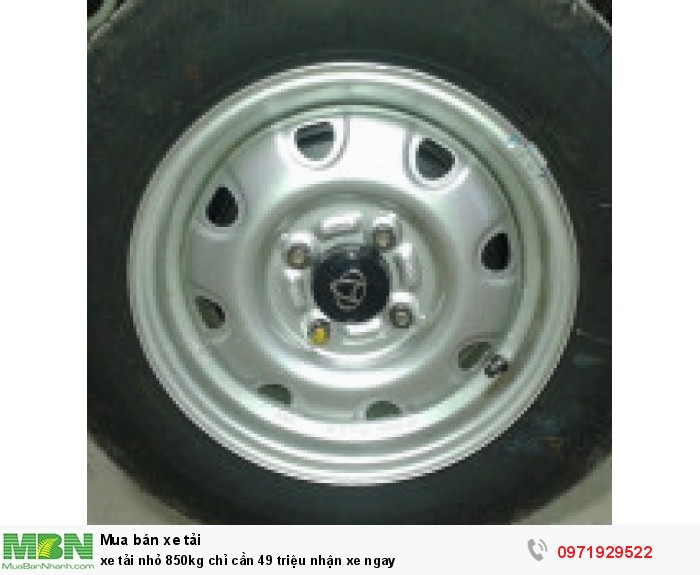 xe tải nhỏ 850kg chỉ cần 49 triệu nhận  xe ngay