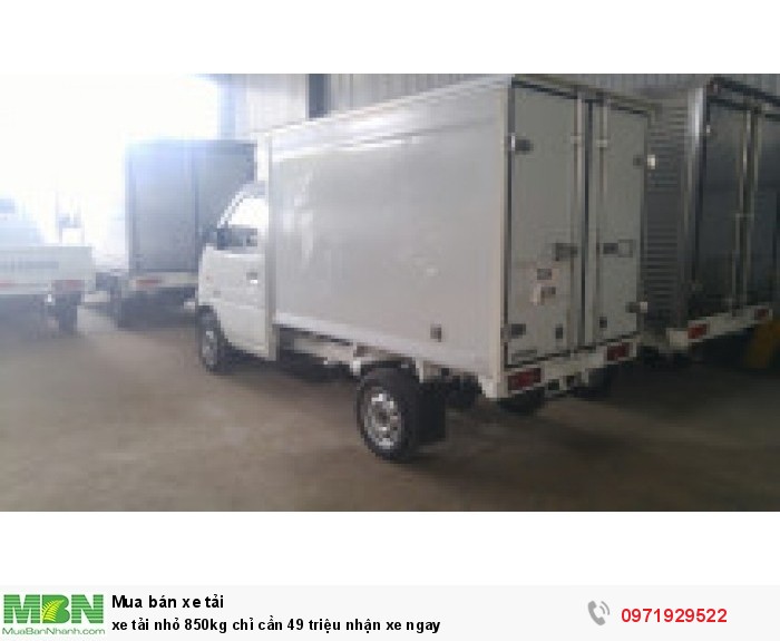 xe tải nhỏ 850kg chỉ cần 49 triệu nhận  xe ngay