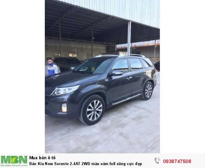 Bán Kia New Sorento 2.4AT 2WD màu xám full xăng cực đẹp