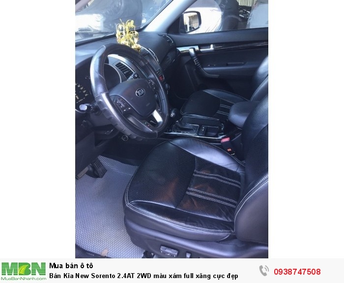 Bán Kia New Sorento 2.4AT 2WD màu xám full xăng cực đẹp